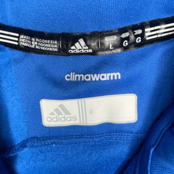 UCLA Adidas Track Jacket Womens Large Blue White Pockets Zip Lightweight Bruins - Picture 11 of 14